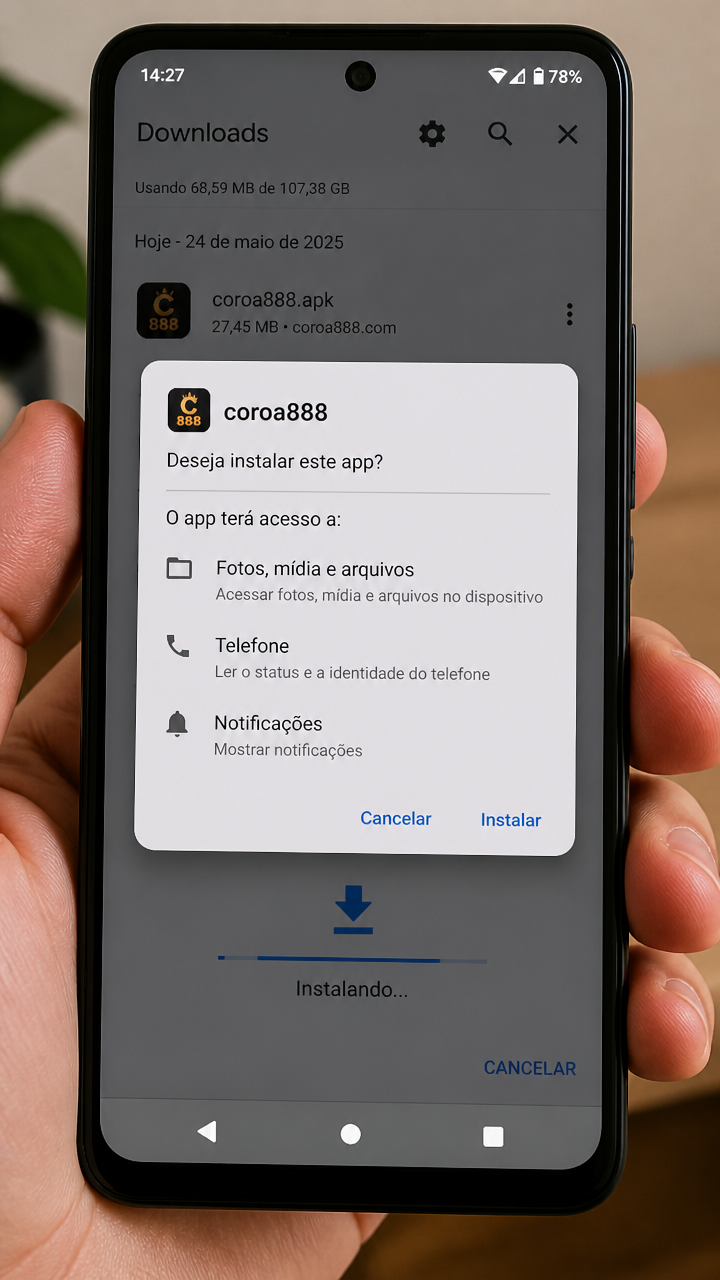 coroa888 screenshot