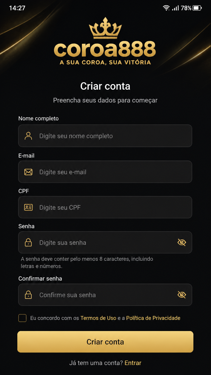 coroa888 screenshot