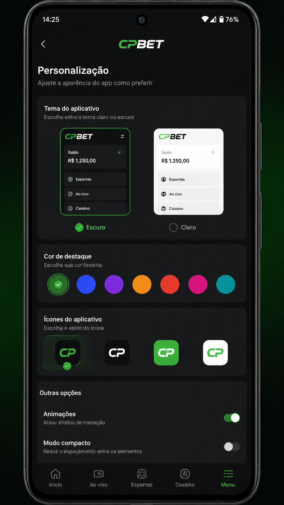 cpbet screenshot