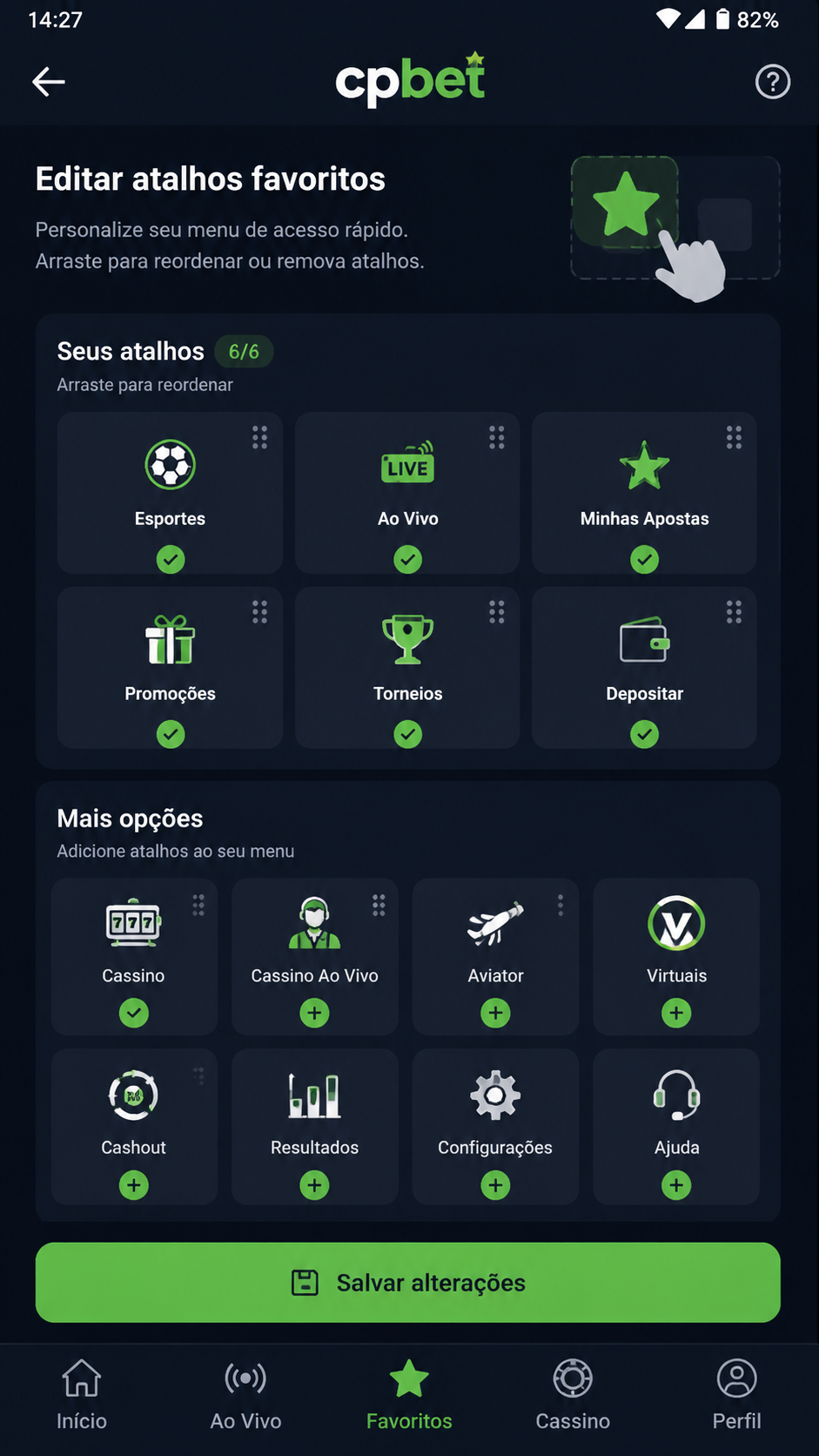cpbet screenshot