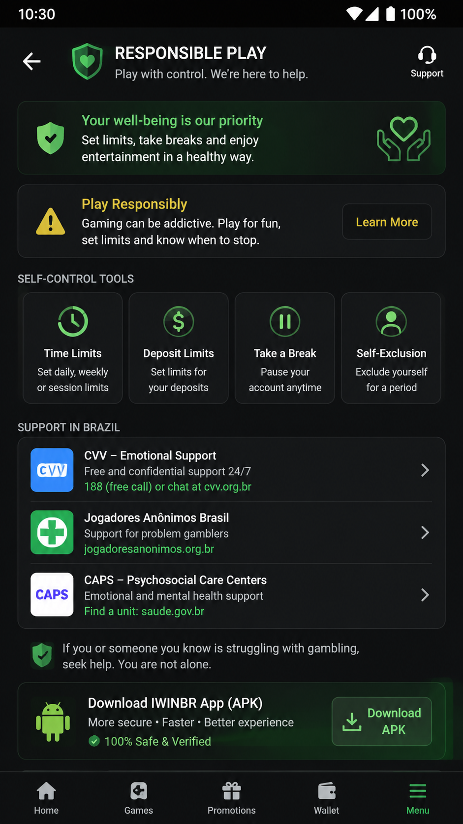 Cunbet screenshot