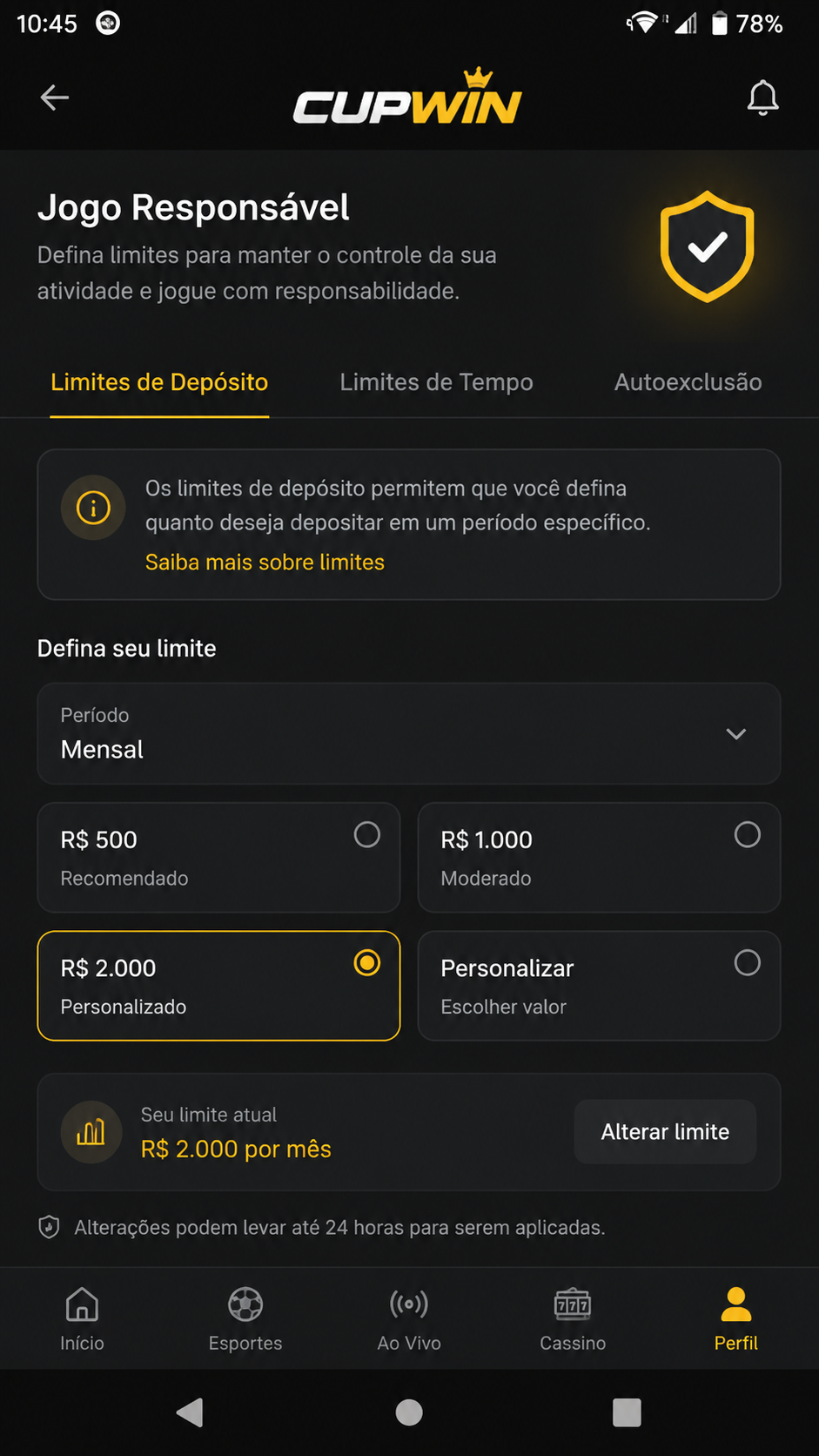 Cupwin screenshot