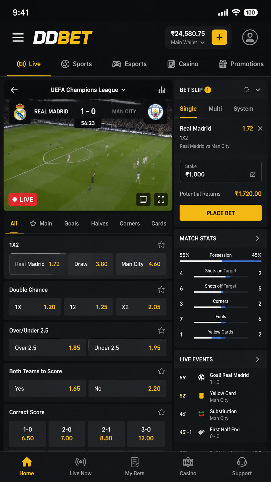 ddbet screenshot