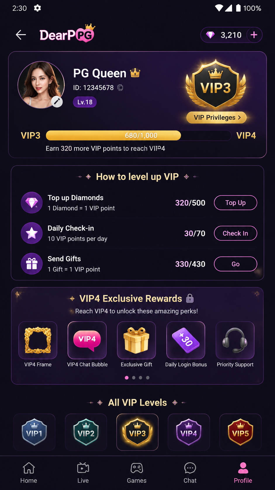 DearPG screenshot