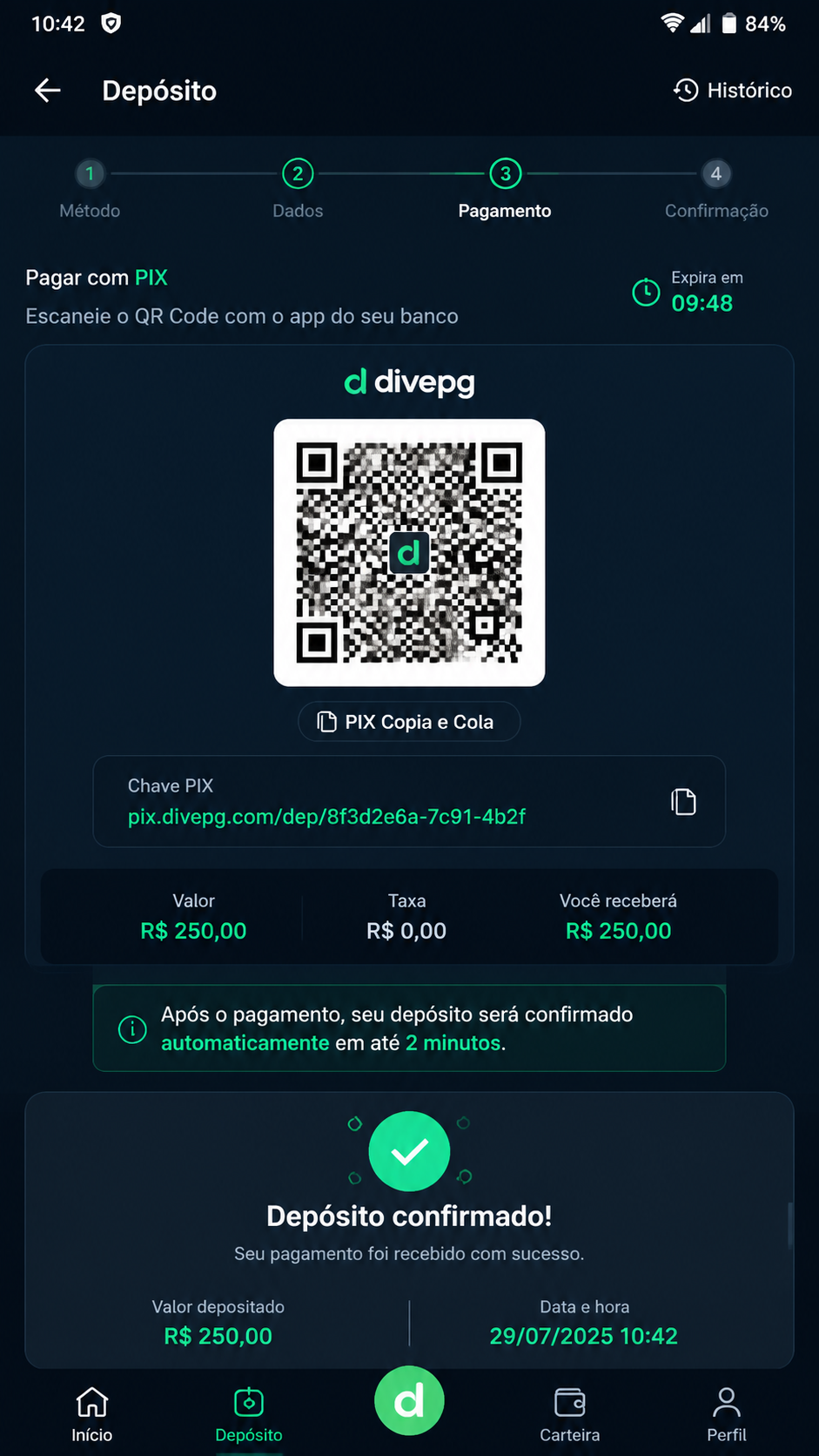 divepg screenshot