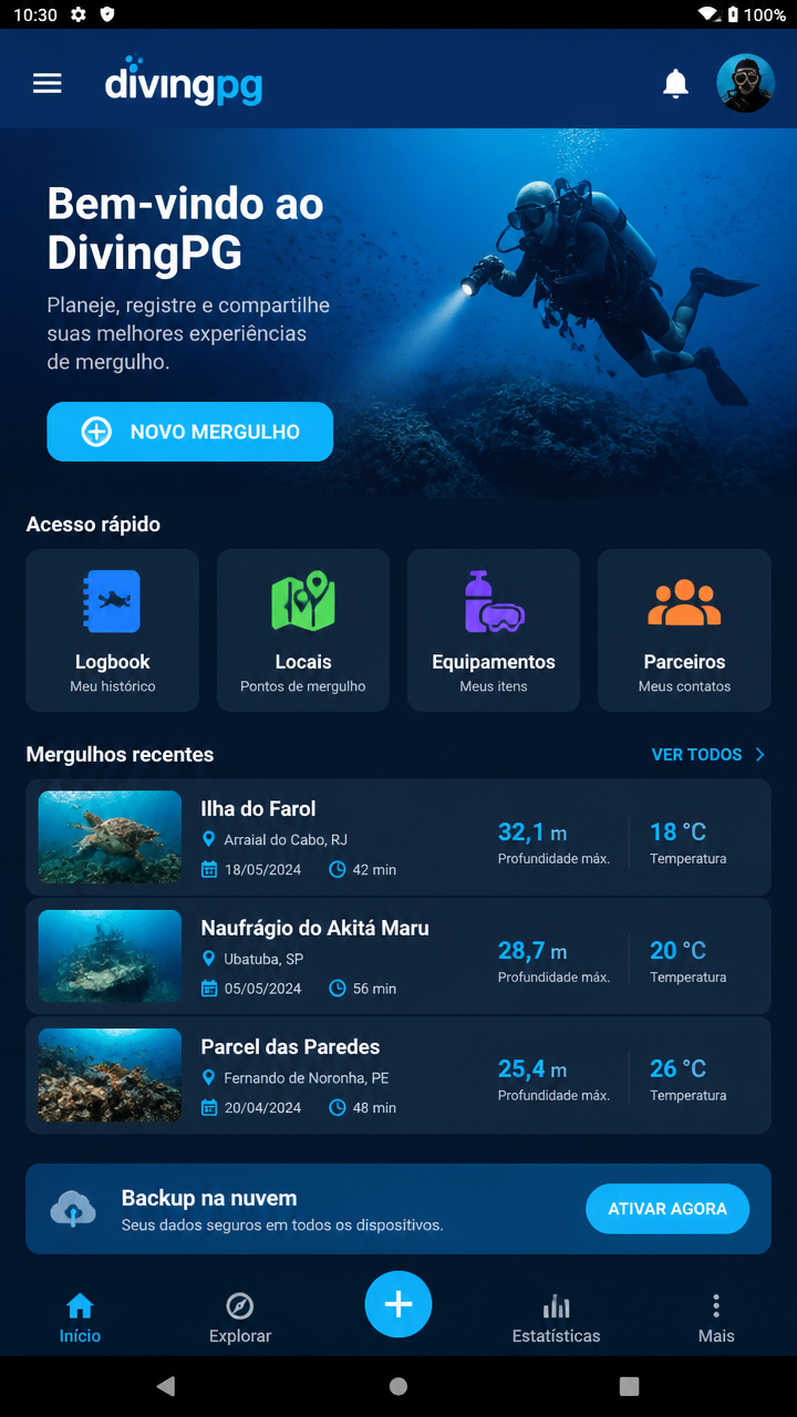 divingpg screenshot