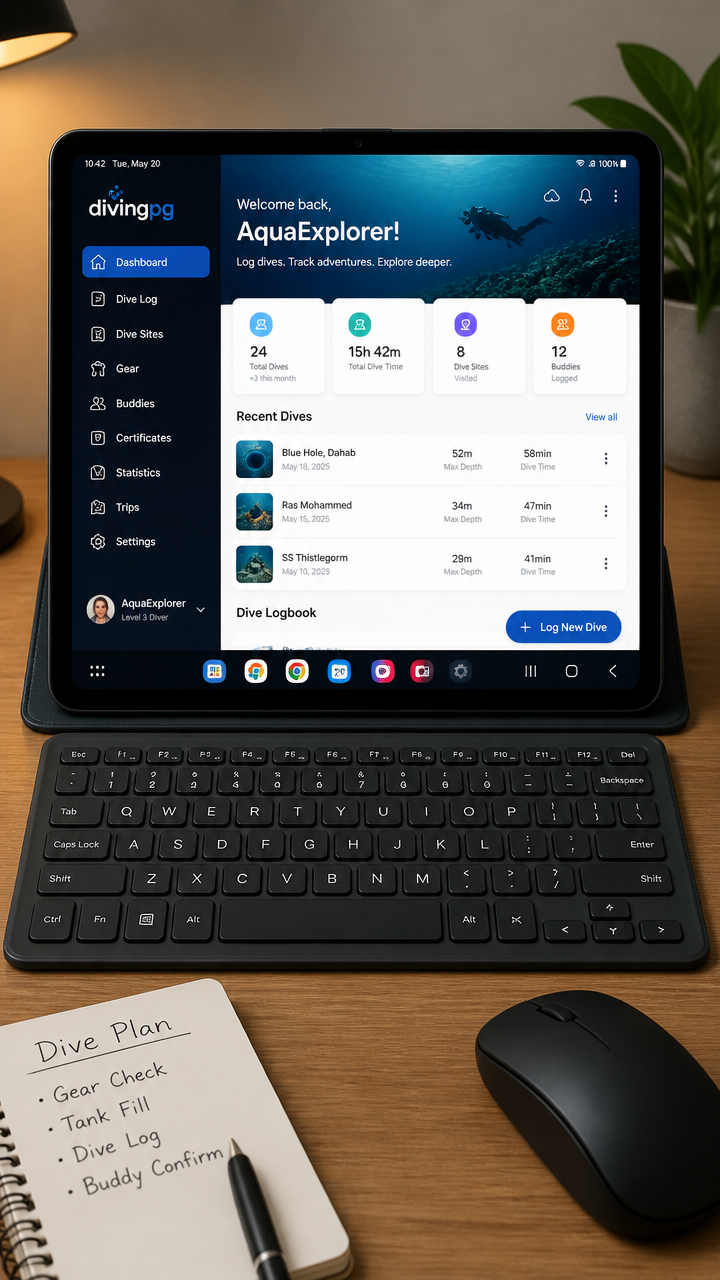 divingpg screenshot