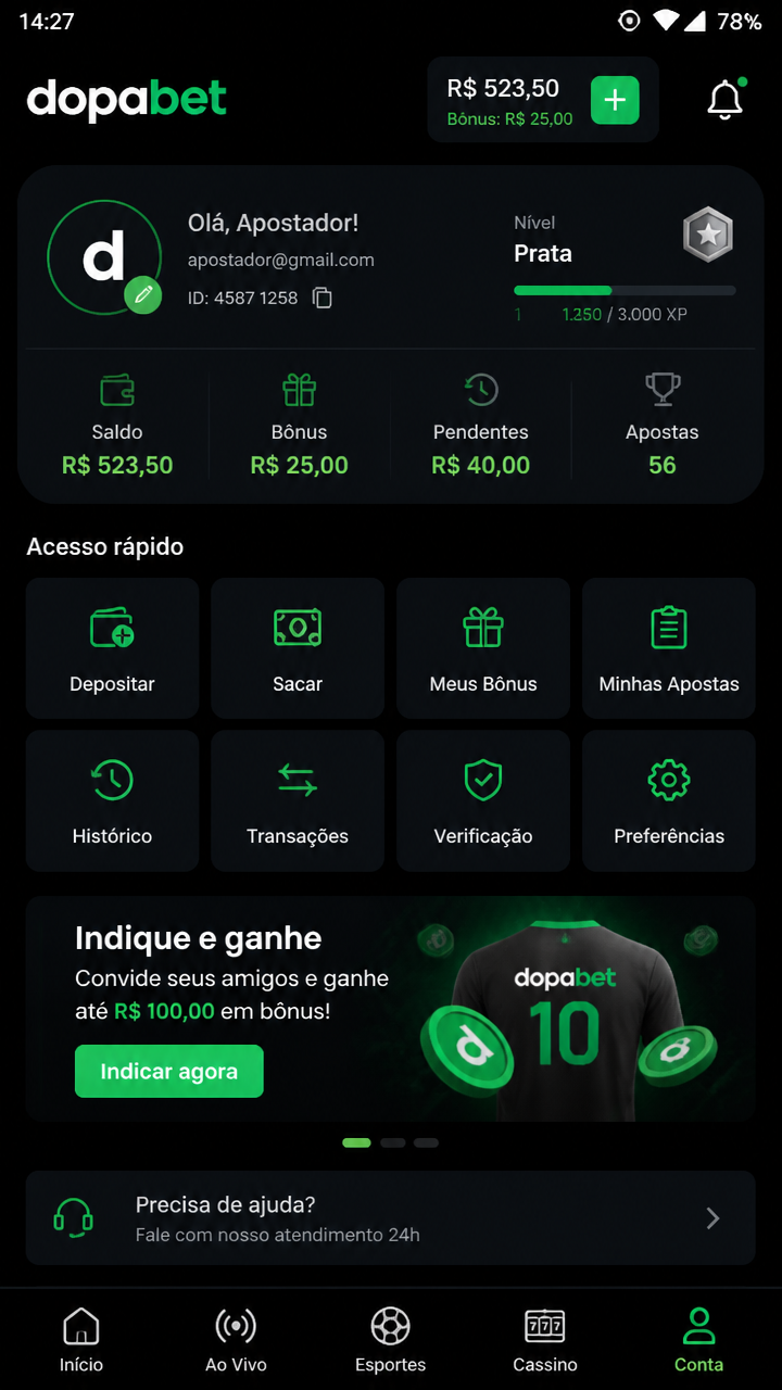 dopabet screenshot