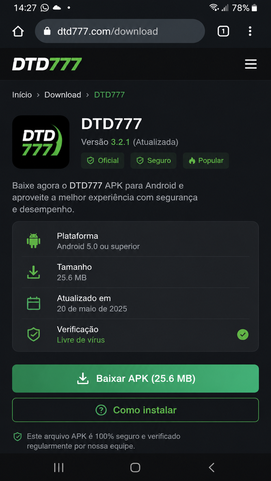 DTD777 screenshot