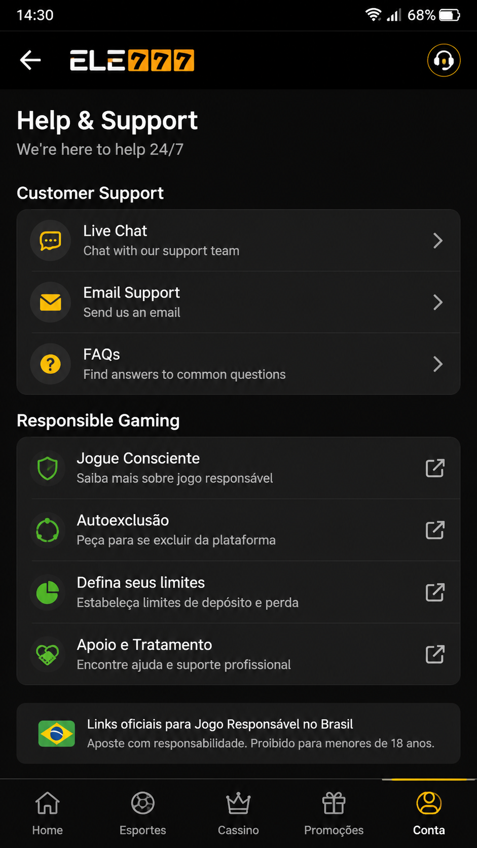 ele777 screenshot