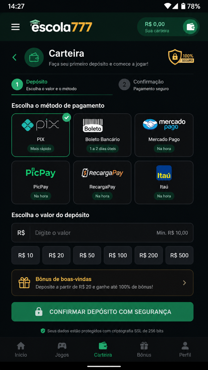escola777 screenshot