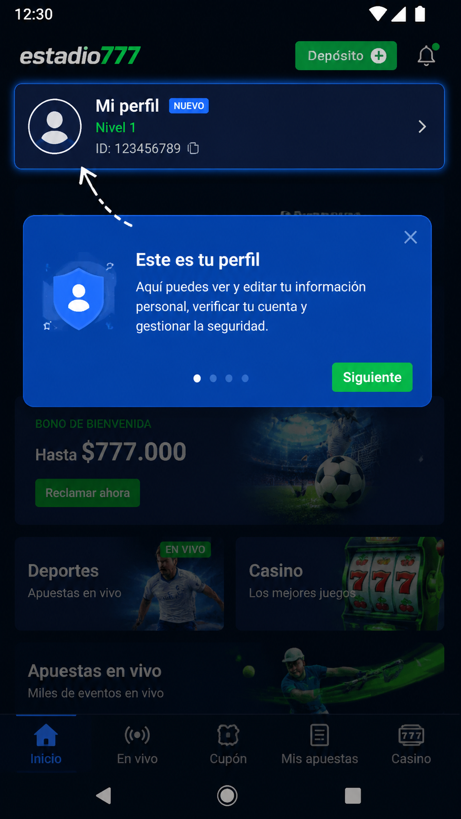 estadio777 screenshot