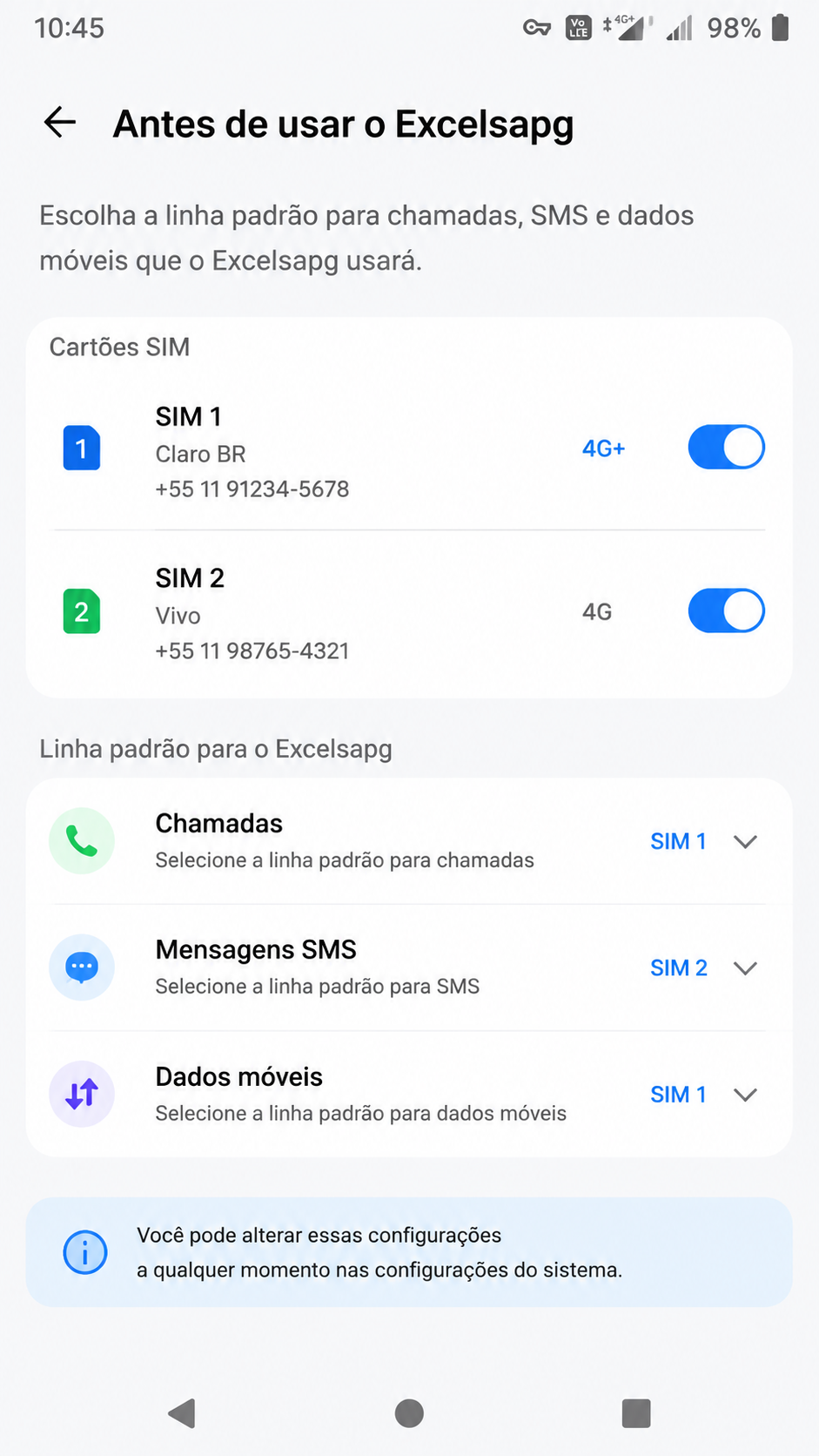 Excelsapg screenshot