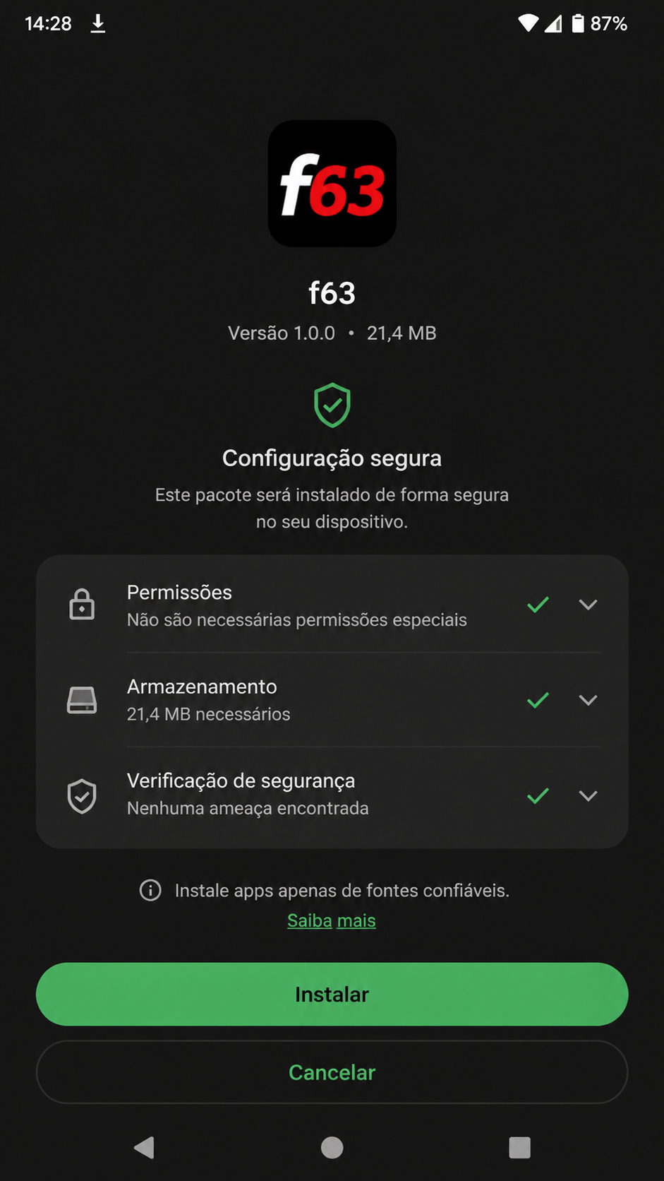 f63 screenshot