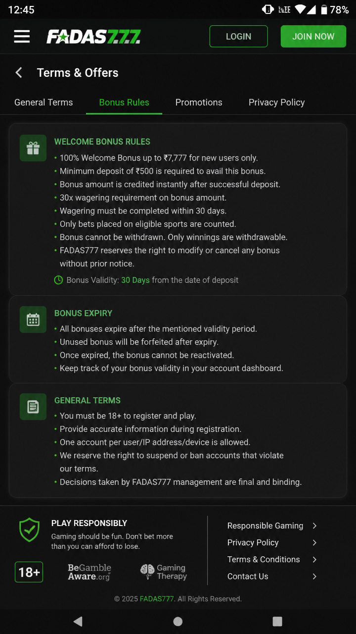 fadas777 screenshot