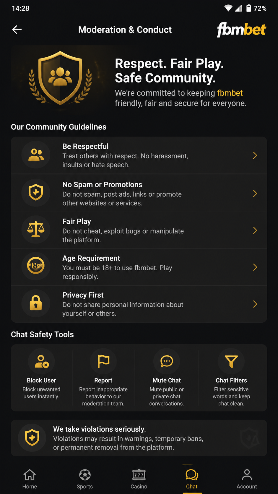 fbmbet screenshot