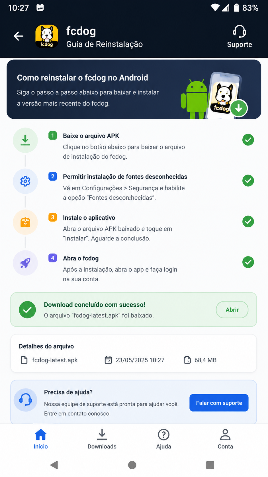 fcdog screenshot