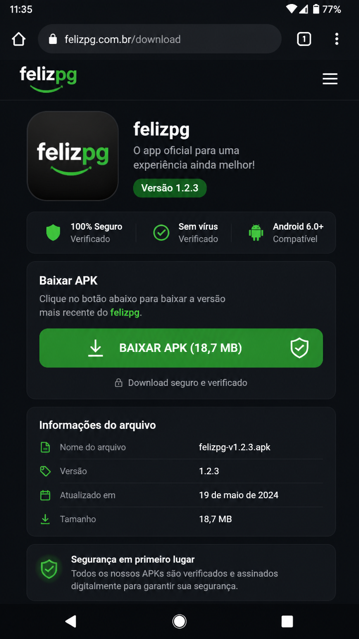 felizpg screenshot