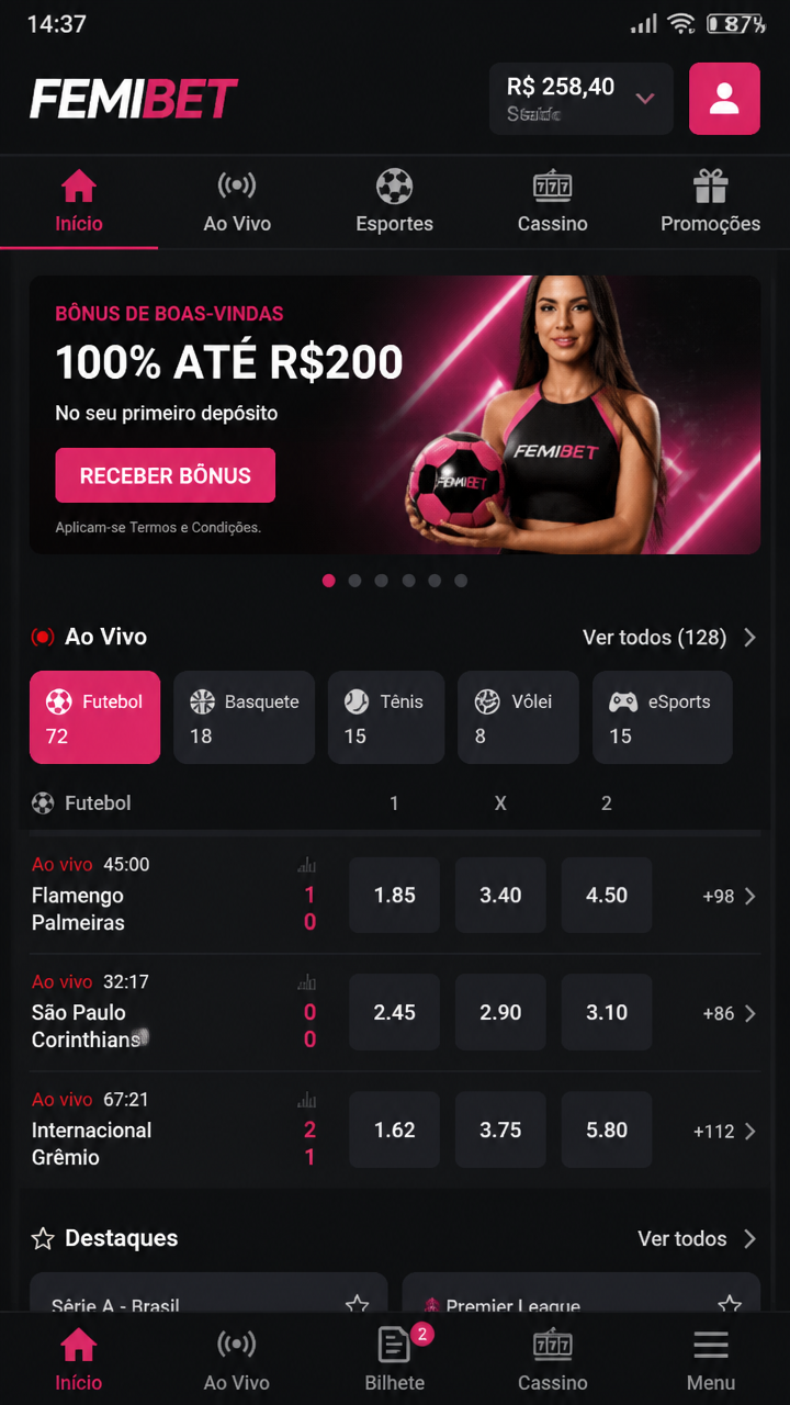 Femibet screenshot