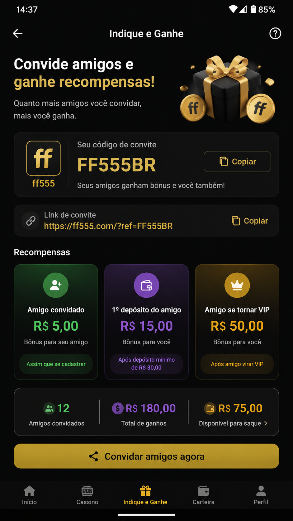 ff555 screenshot