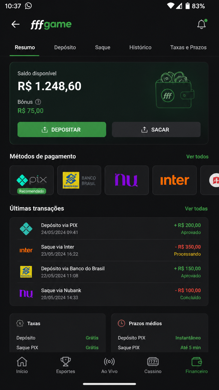fffgame screenshot