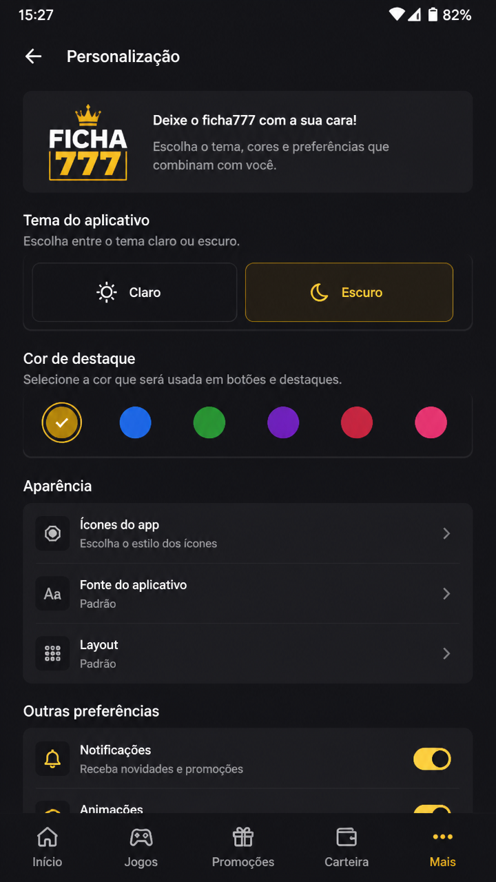 ficha777 screenshot