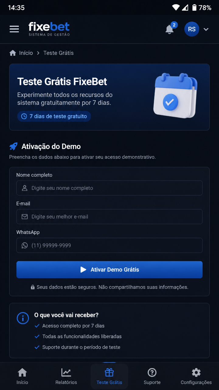 fixebet screenshot