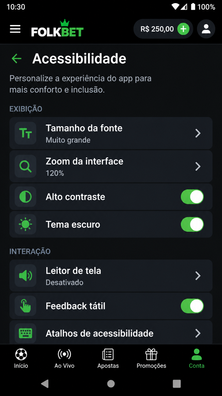 Folkbet screenshot