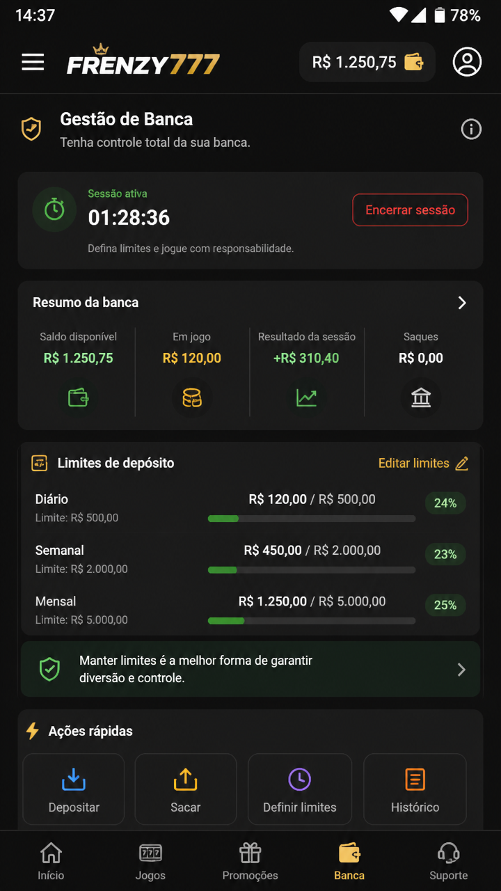 Frenzy777 screenshot