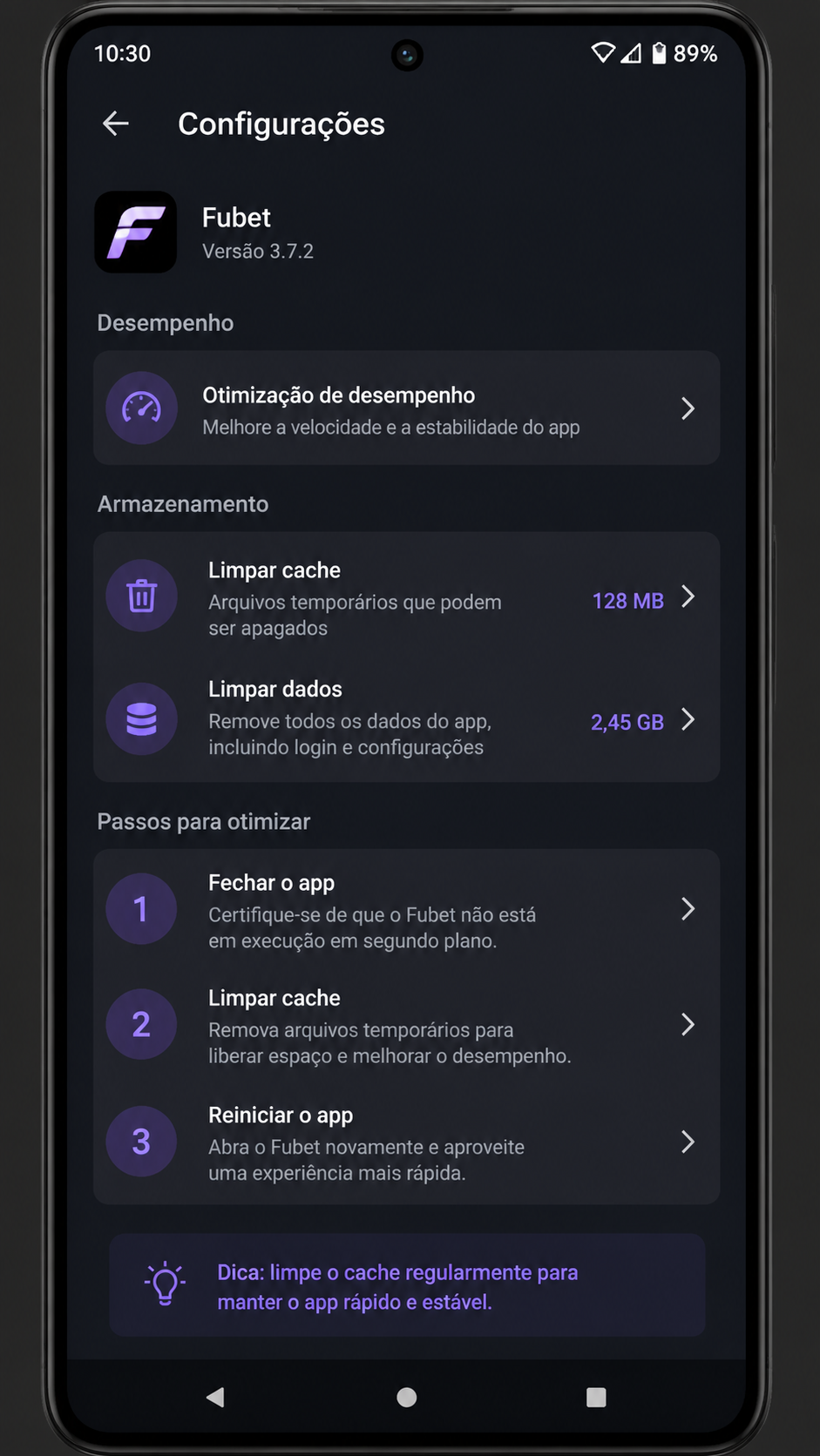 fubet screenshot