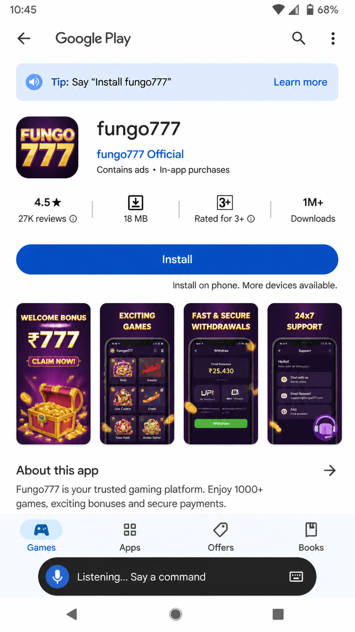fungo777 screenshot
