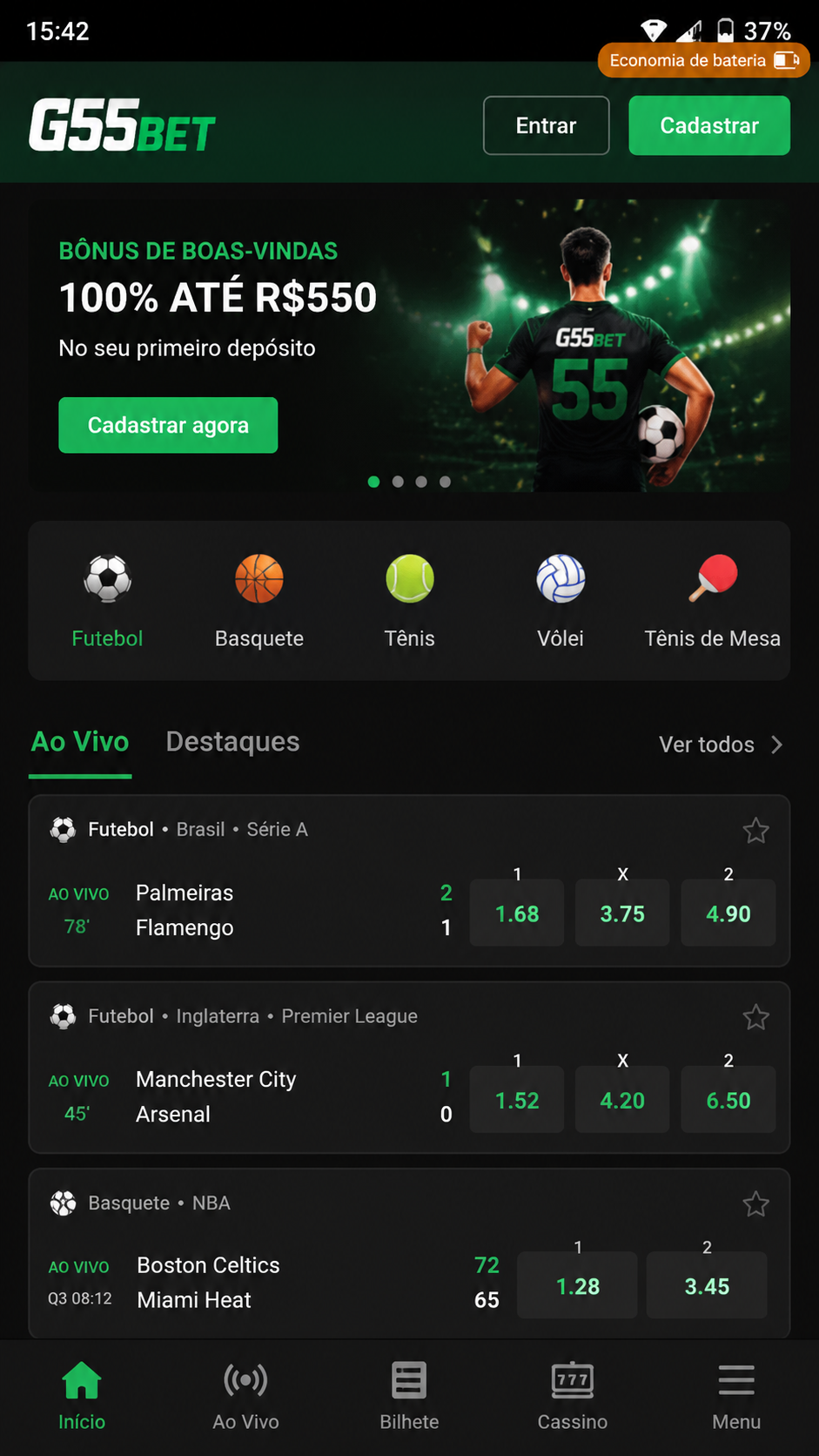 g55bet screenshot