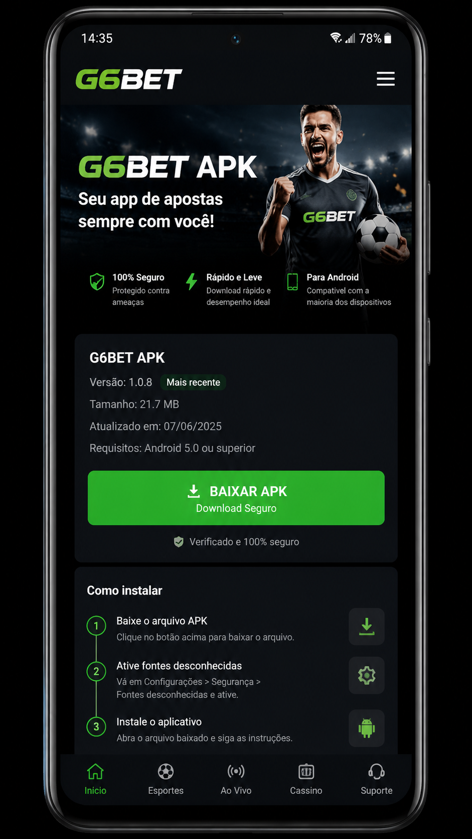 g6bet screenshot