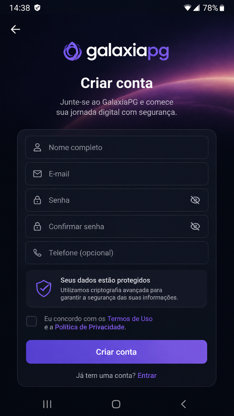 galaxiapg screenshot