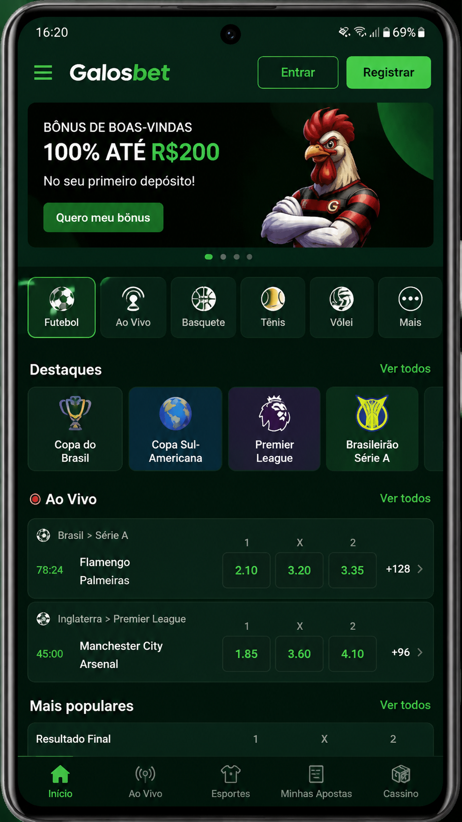 Galosbet screenshot