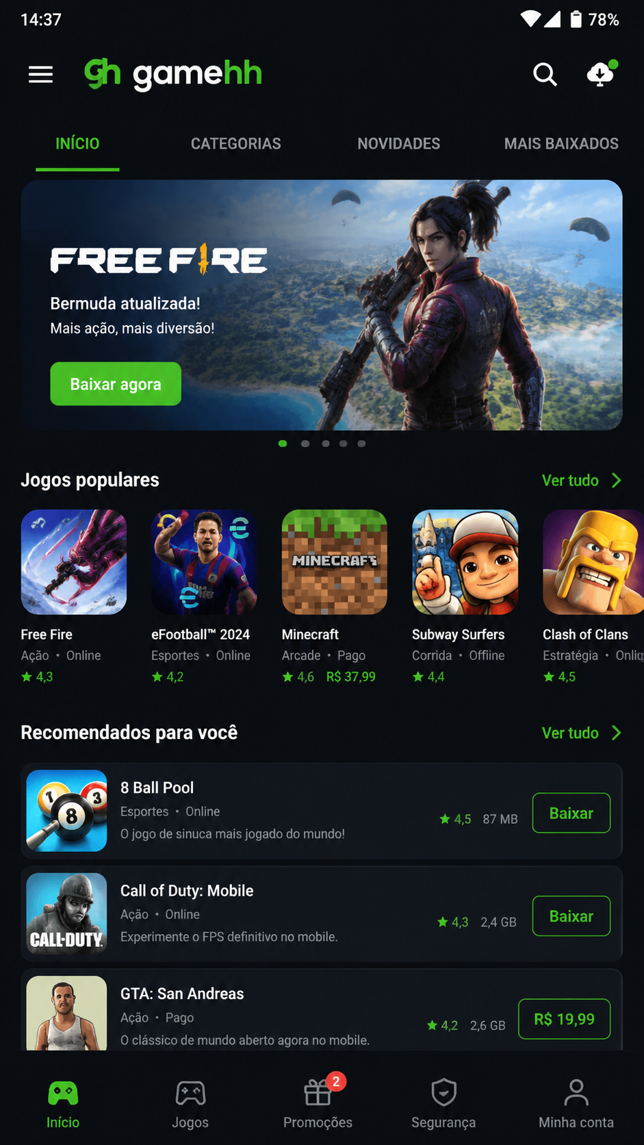 gamehh screenshot