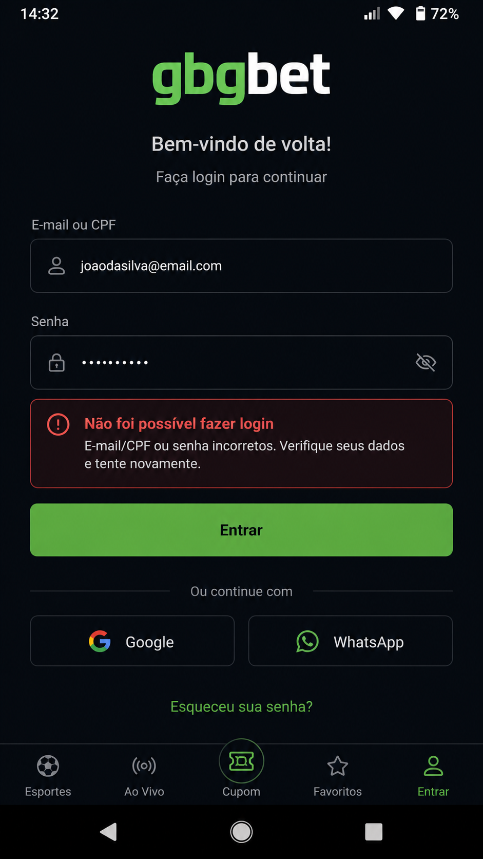 gbgbet screenshot