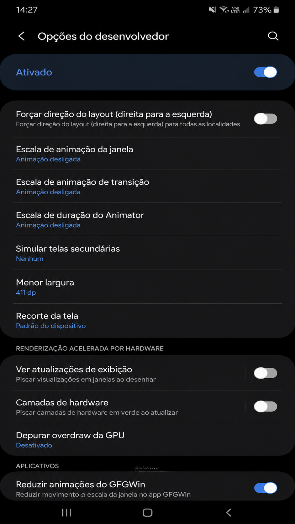 gfgwin screenshot
