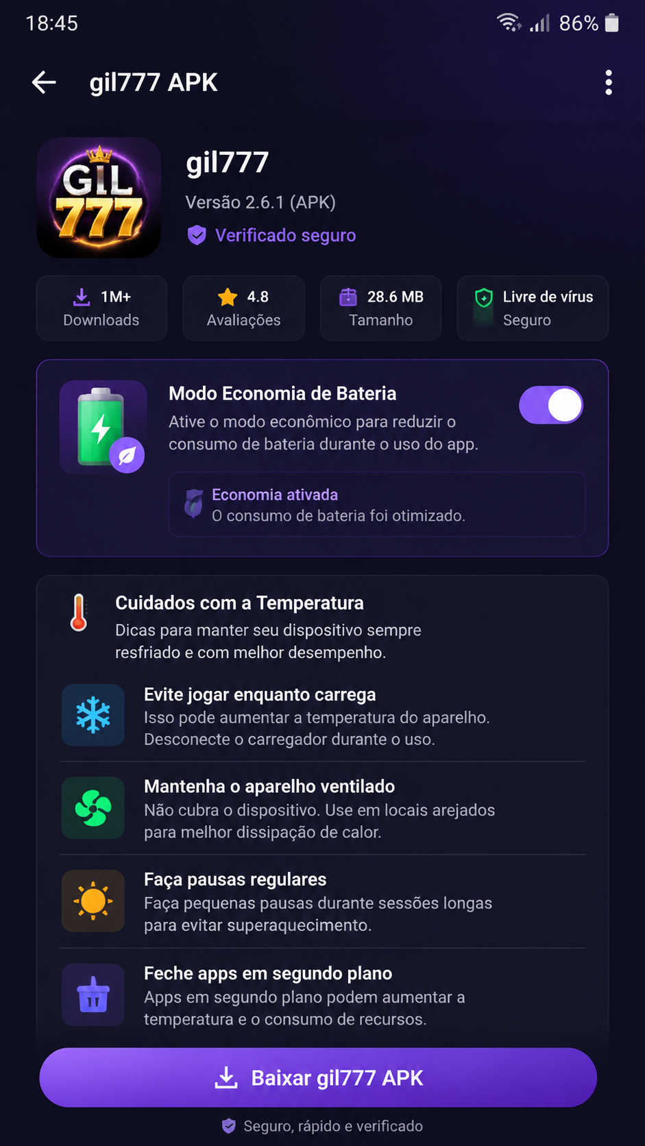 gil777 screenshot