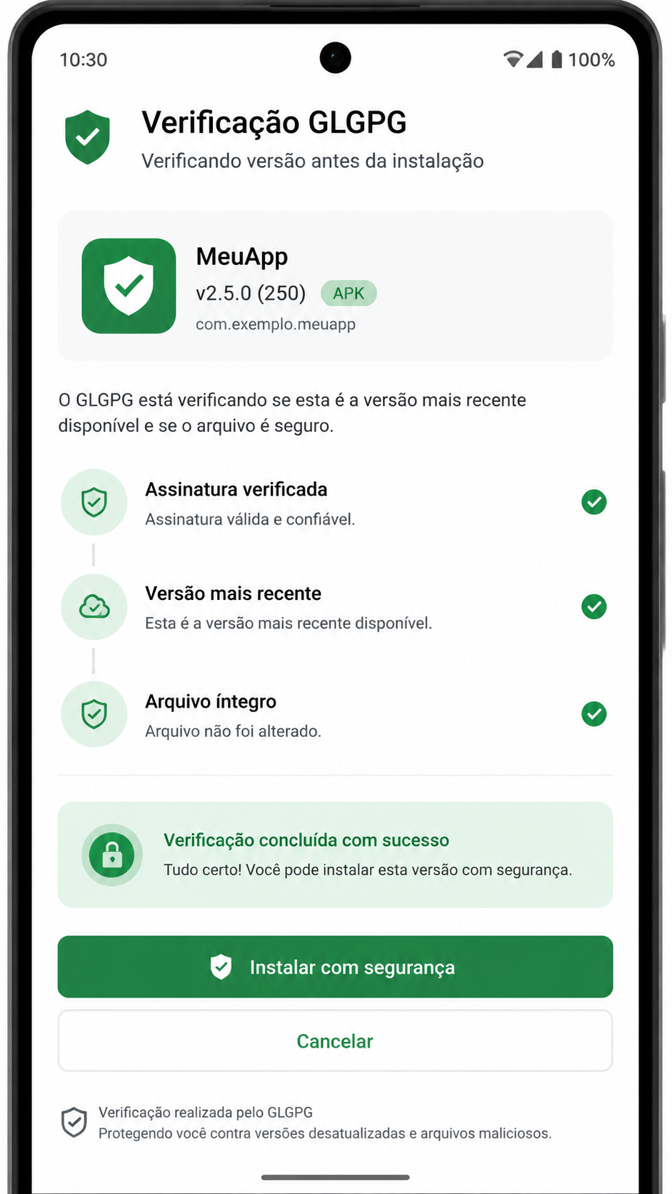 GLGPG screenshot
