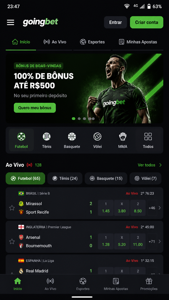 goingbet screenshot