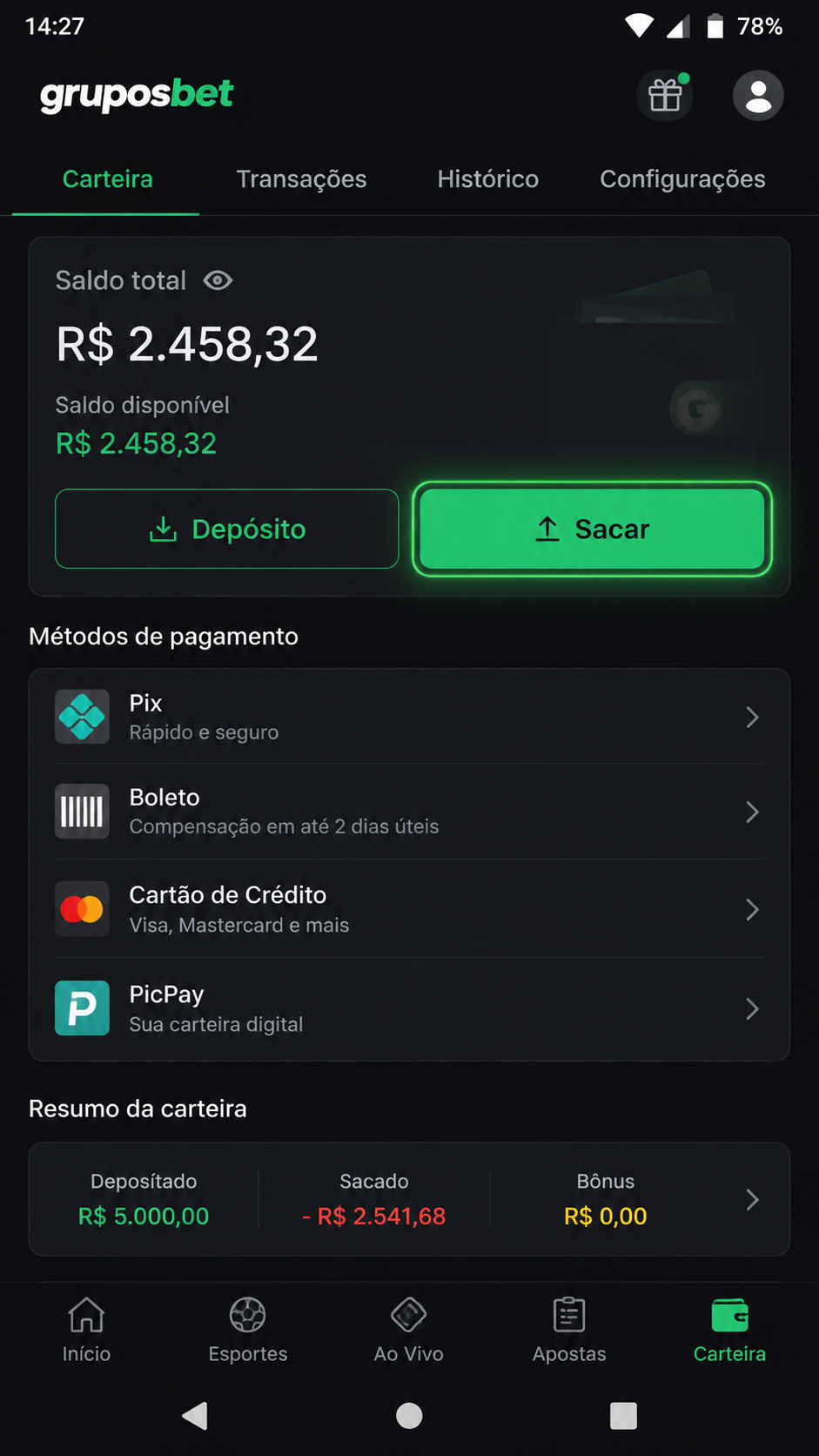 gruposbet screenshot