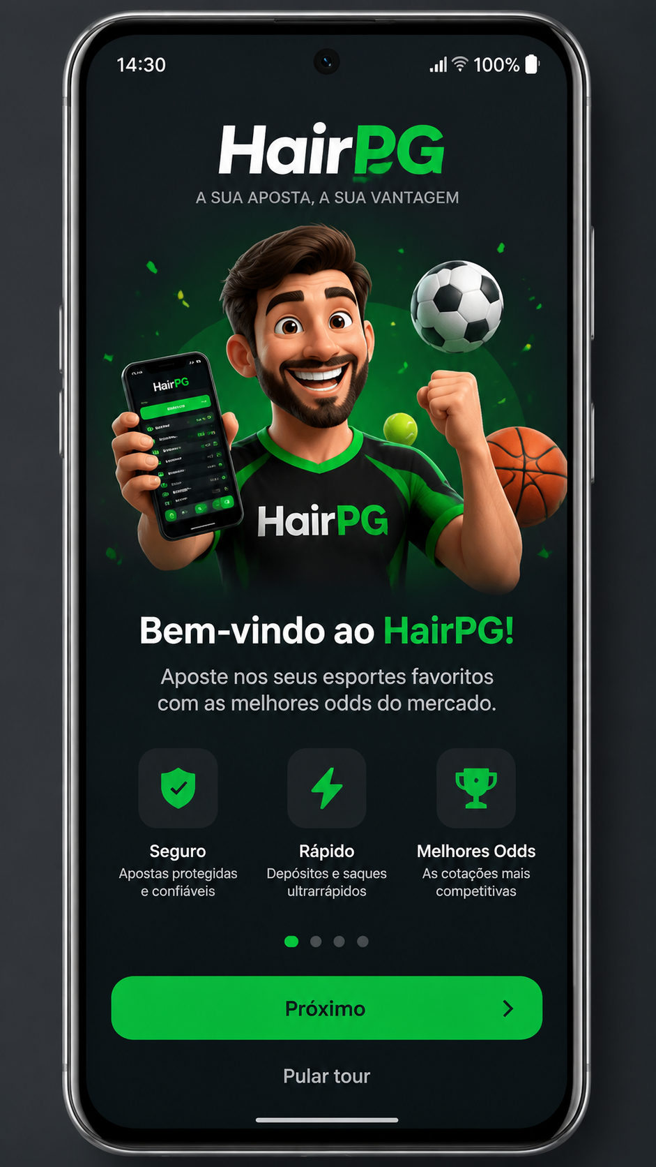 HairPG screenshot