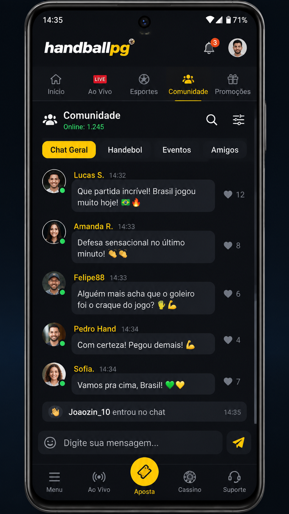 HandballPG screenshot
