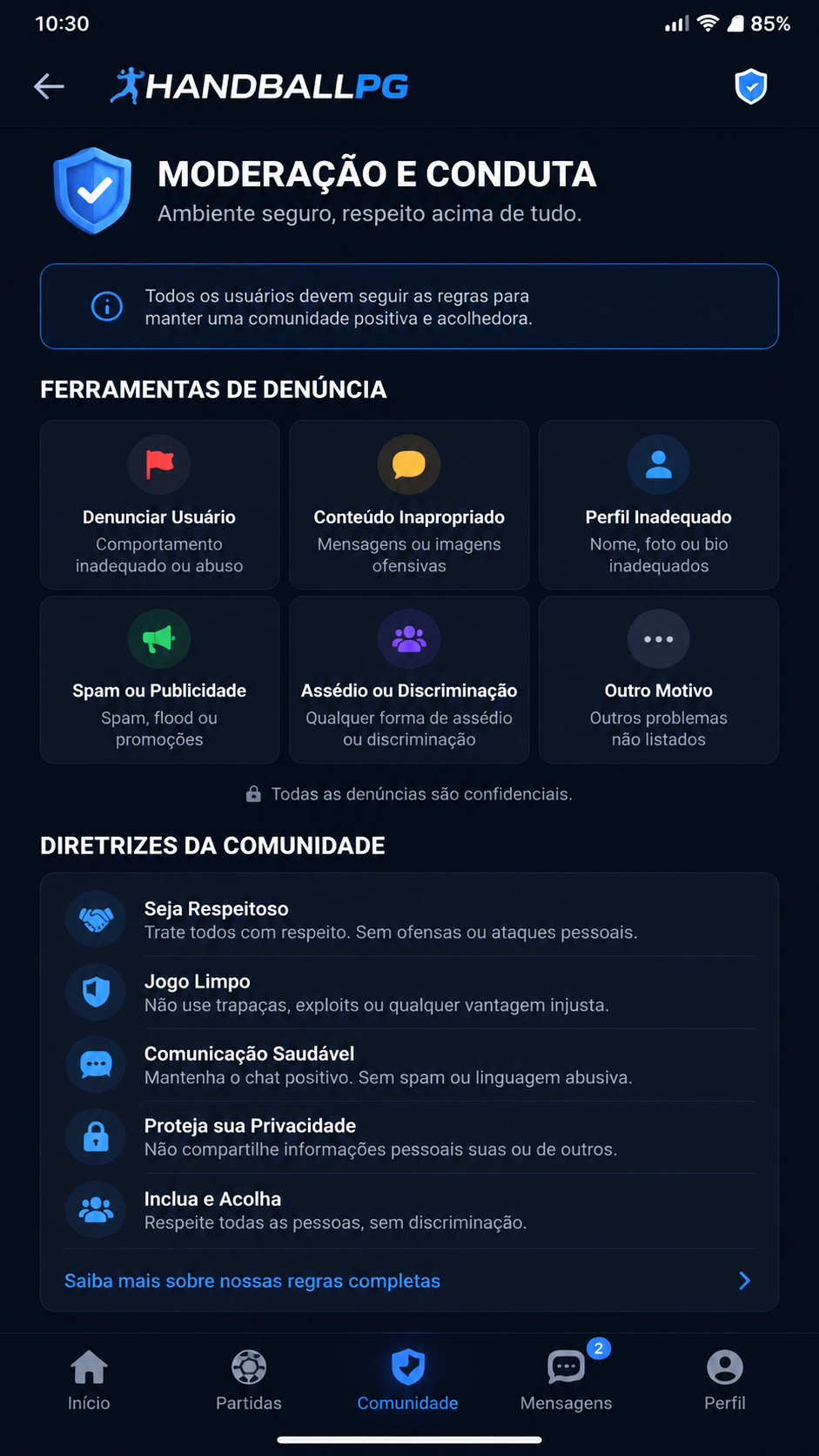 HandballPG screenshot