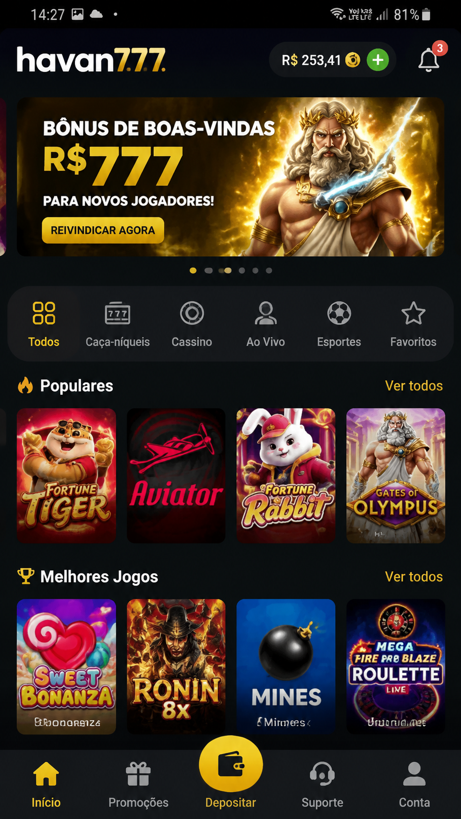 havan777 screenshot