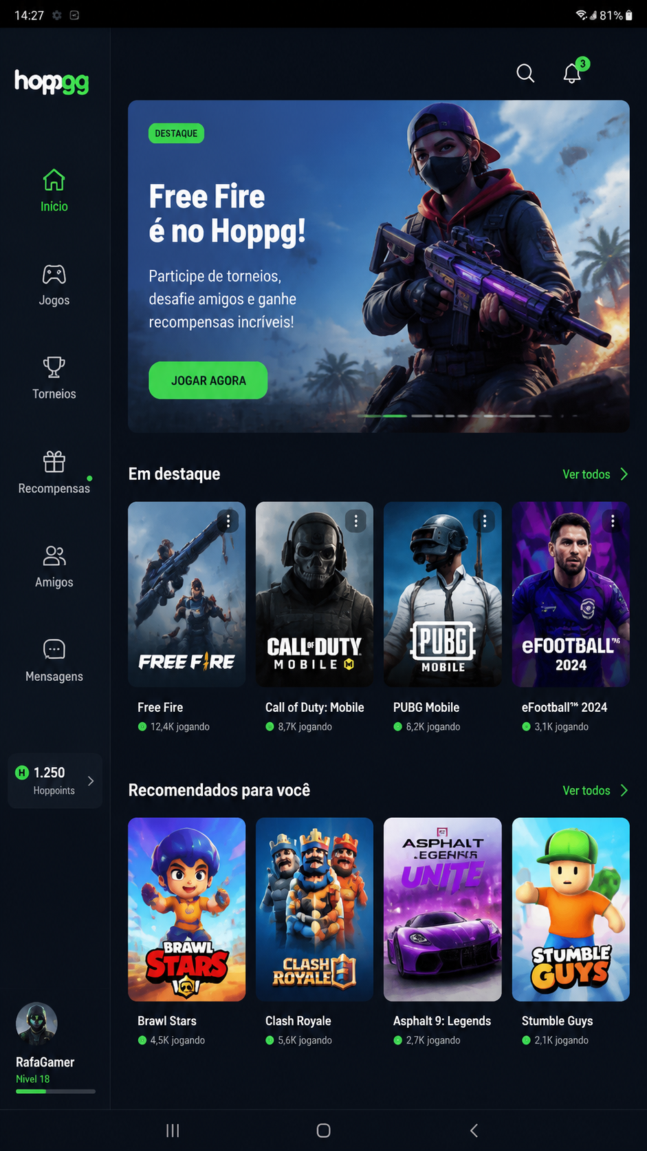 hoppg screenshot