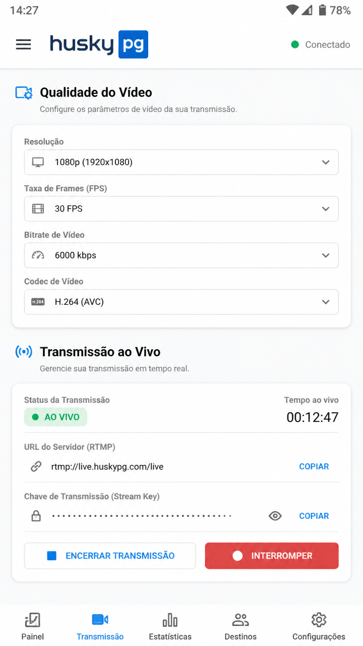 huskypg screenshot
