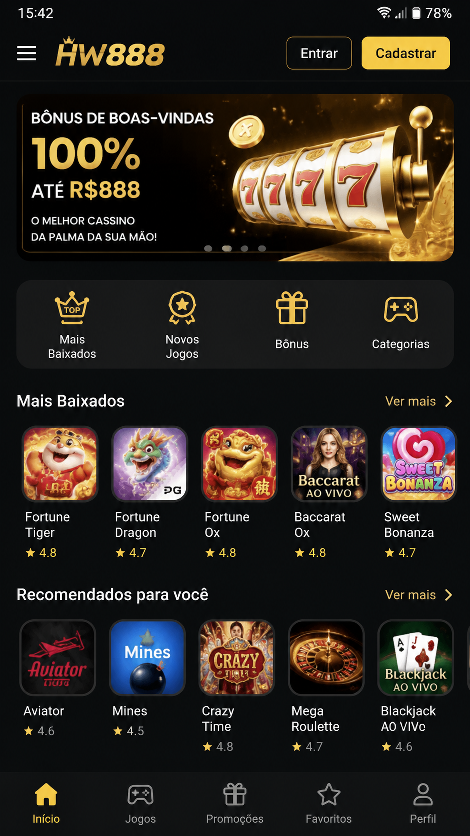 hw888 screenshot