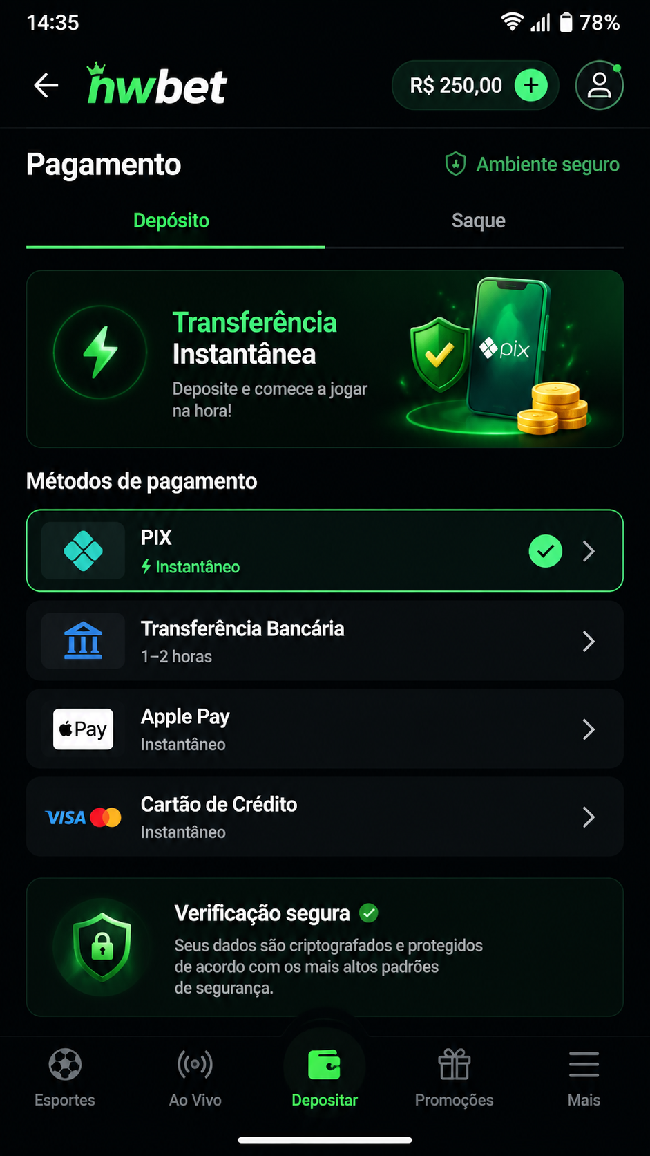 hwbet screenshot